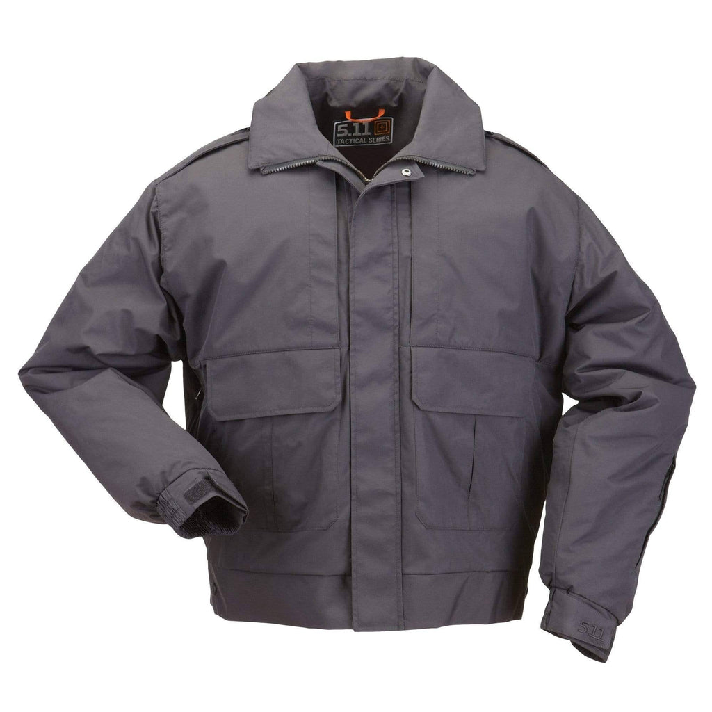 Black 4XL-Long Duty Jacket A525608