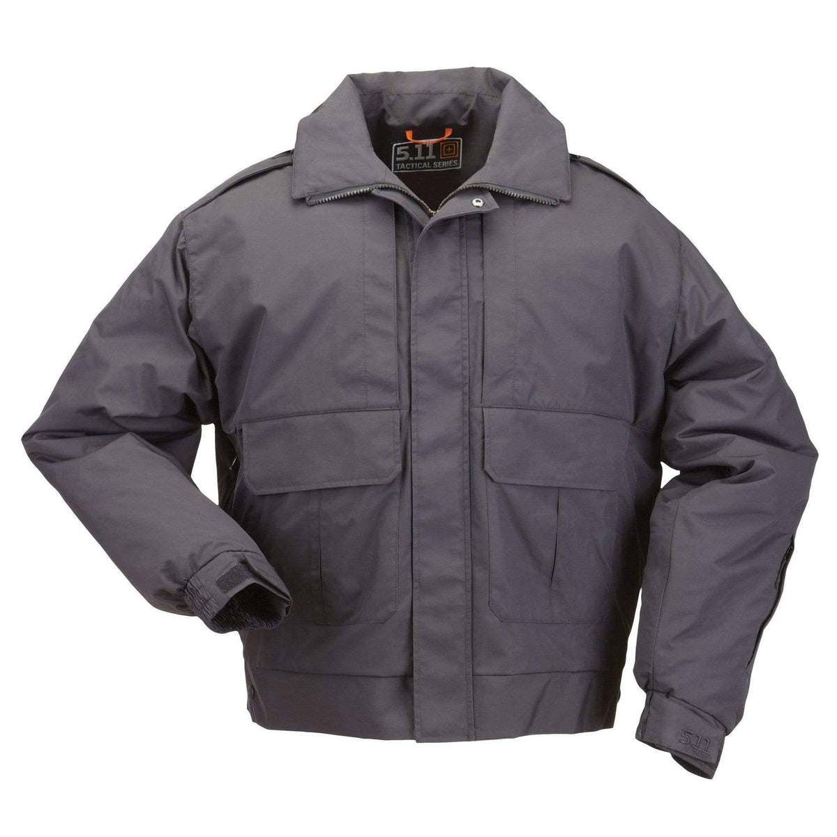 Black 4XL-Long Duty Jacket A525608