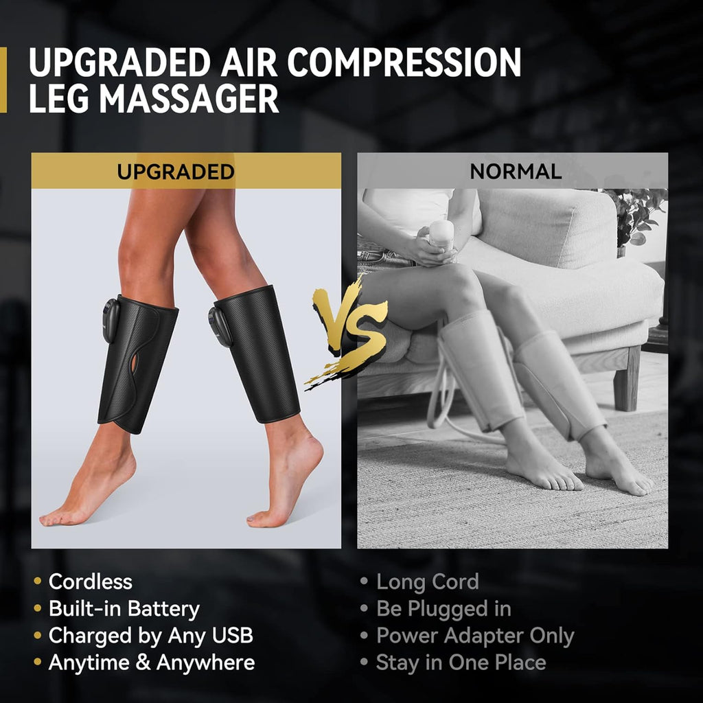 Cordless Calf Massager with 3 Modes 3 Intensities T183232