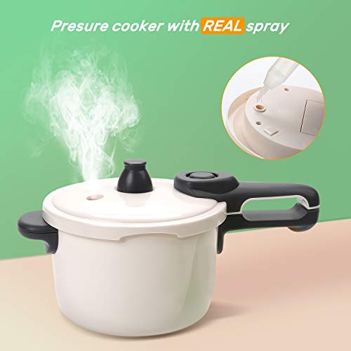 Play Kitchen Accessories Set with Pots and Pans and Electronic Induction Cooktop X229