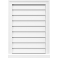 30x22W x 40x22H PVC Gable Vent G187