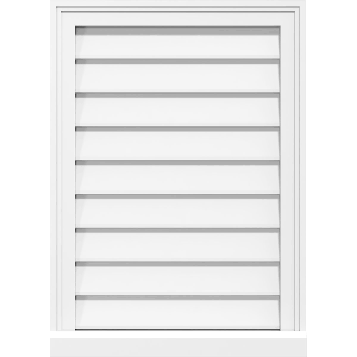 30x22W x 40x22H PVC Gable Vent G187