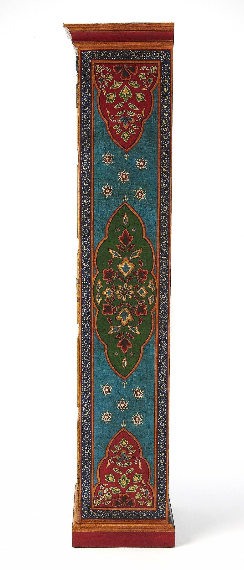Tall Hand Painted Cabinet B557