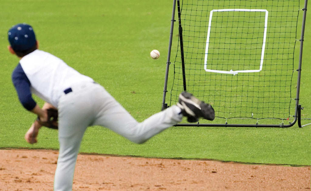 Baseball Pitching Target + Rebounder Net I429