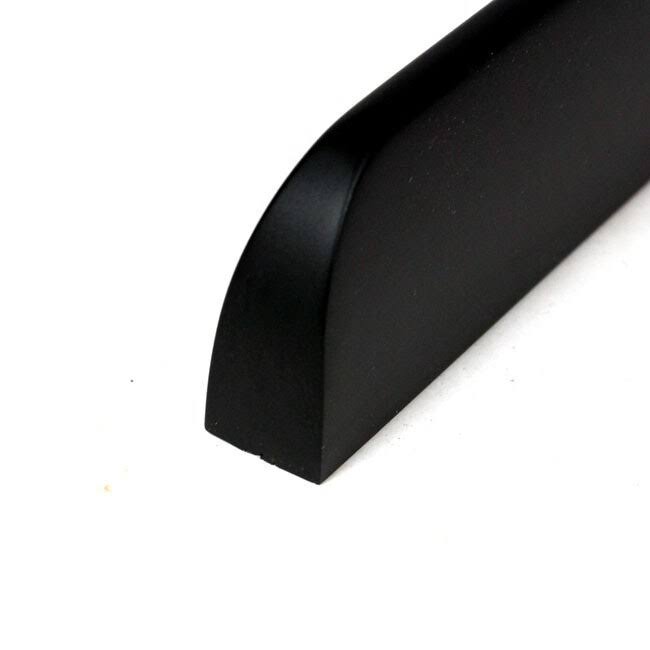 8-Inch Solid Matte Black Cabinet Bar Pull Handle (Case of 10) I67563
