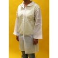 White Polypropylene Lab Coat V860112