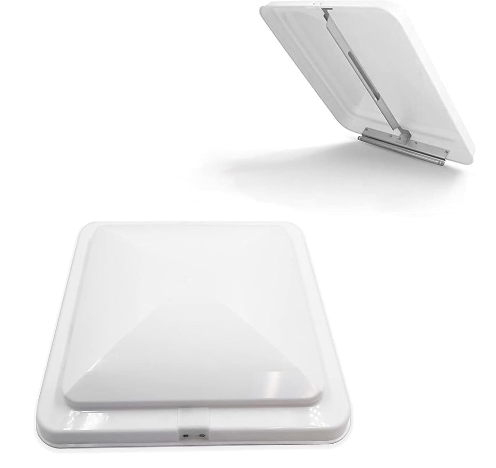14" White Universal Roof Vent Cover Lid Replacement U8470