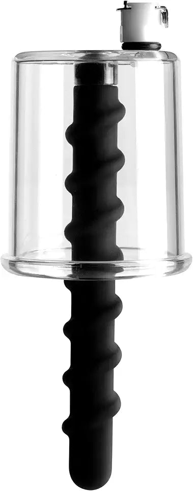 Clear Cylinder with Silicone Swirl Insert R379