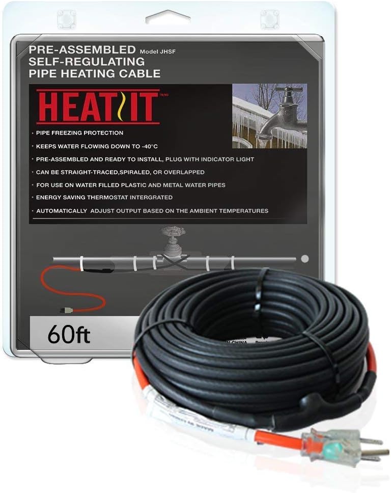 80-feet 120V Self Regulating Pipe Heating Cable R714754