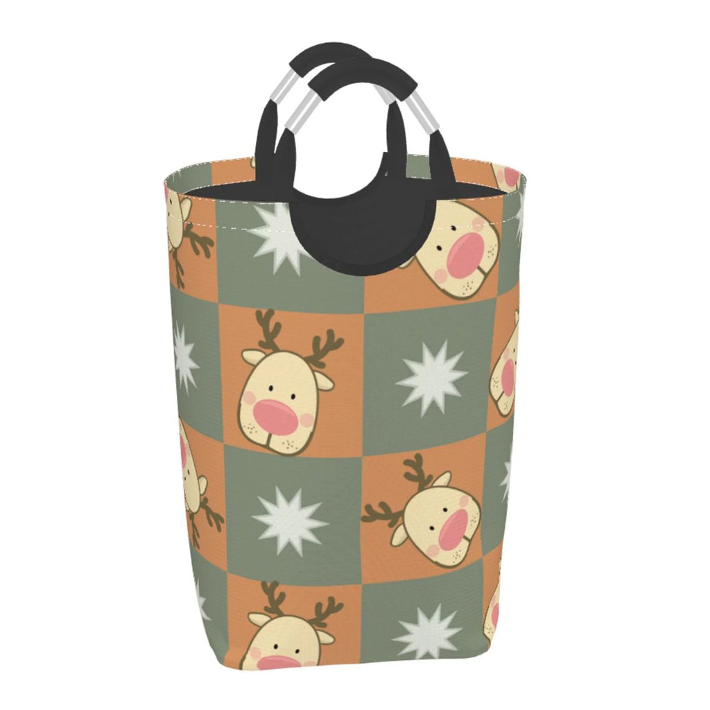 50L Rectangular Laundry Hamper with Aluminum Handles K571