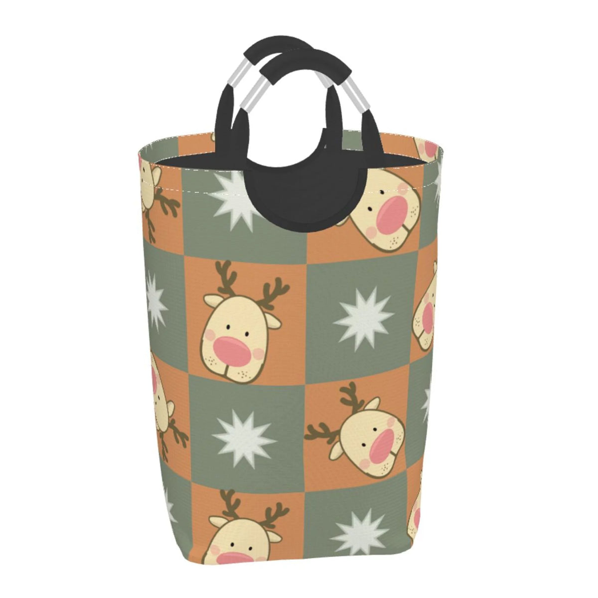 50L Rectangular Laundry Hamper with Aluminum Handles K571
