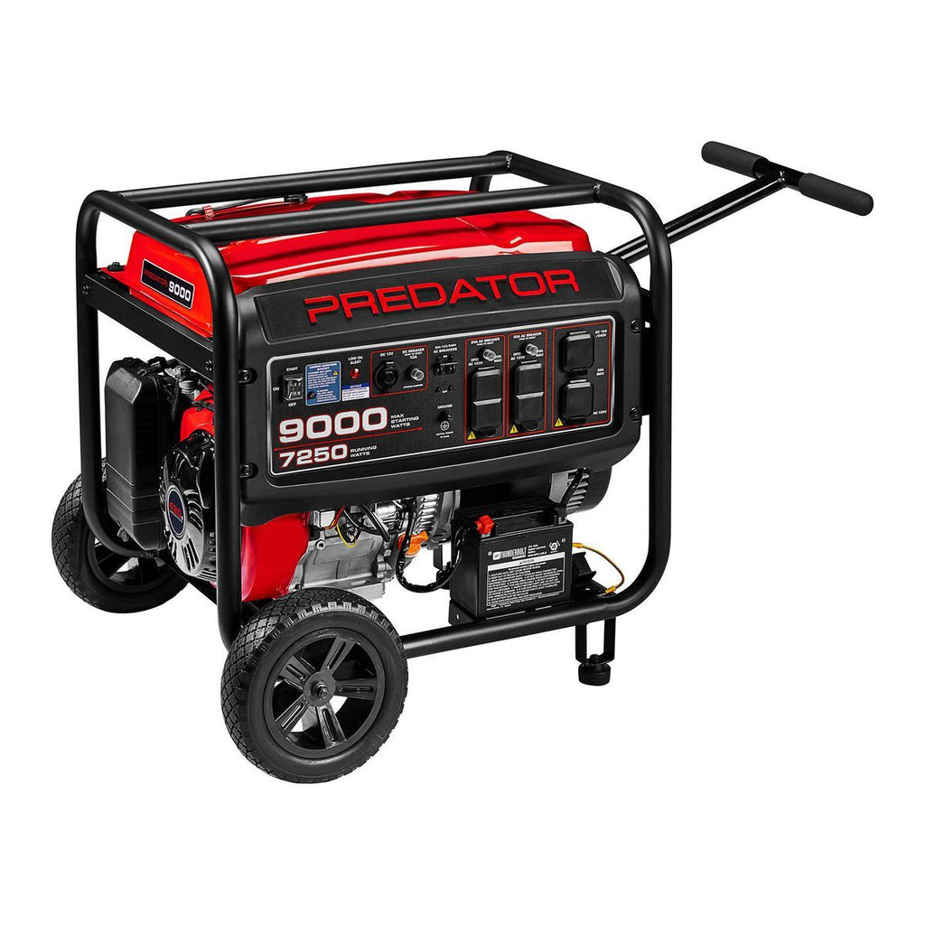 9000 Watt Gas-Powered Portable Generator W327019