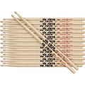 12-Pair American Classic Hickory Drumsticks O865