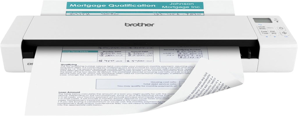 Duplex Wireless Compact Mobile Document Scanner P47300