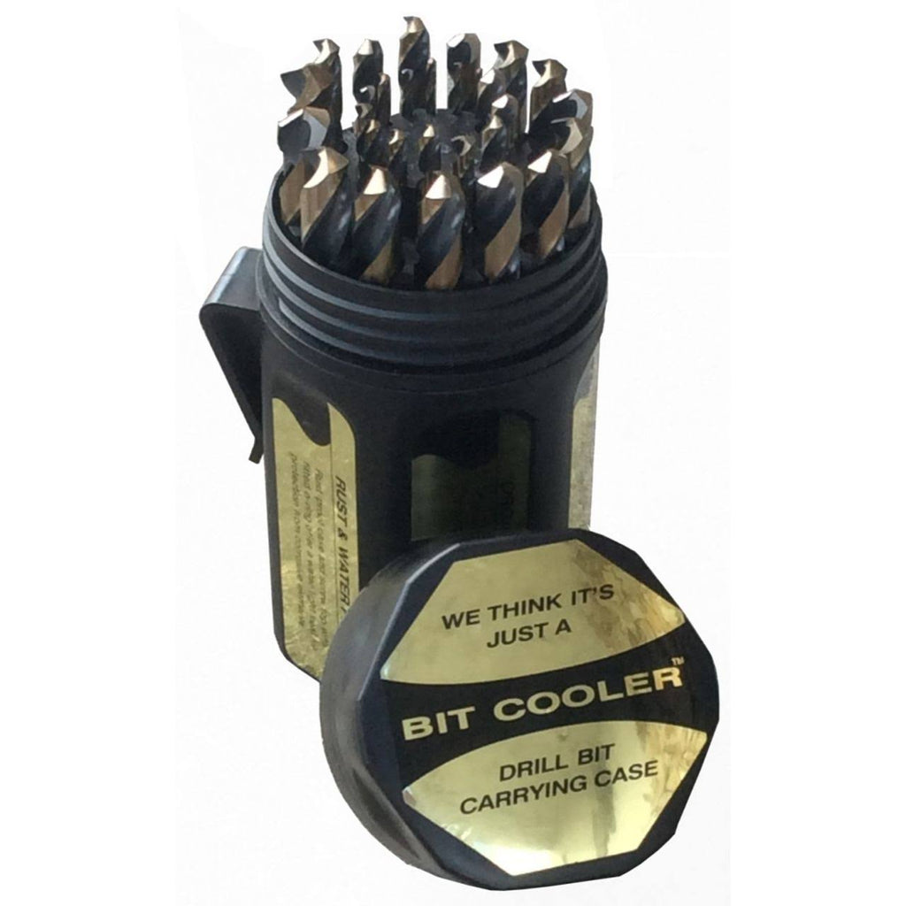 29 Pc HSS Black & Gold Jobber Drill Bit Set Q28472