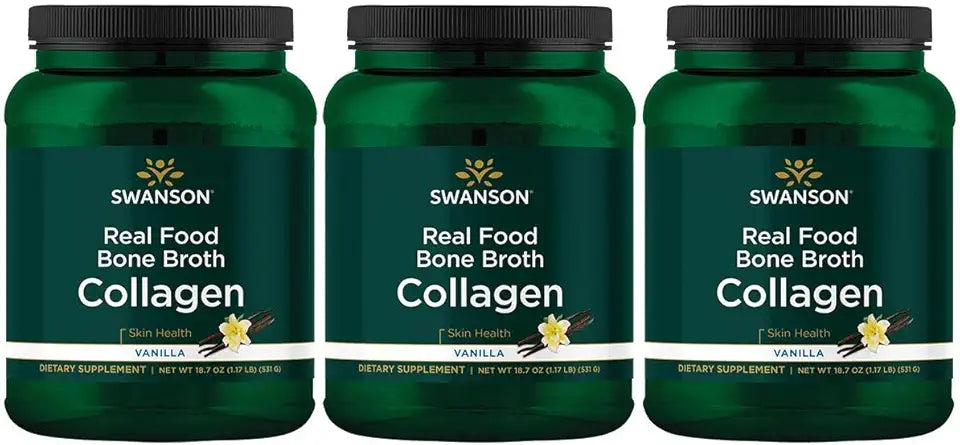 Vanilla Bone Broth Collagen Powder 3 Pack Y679