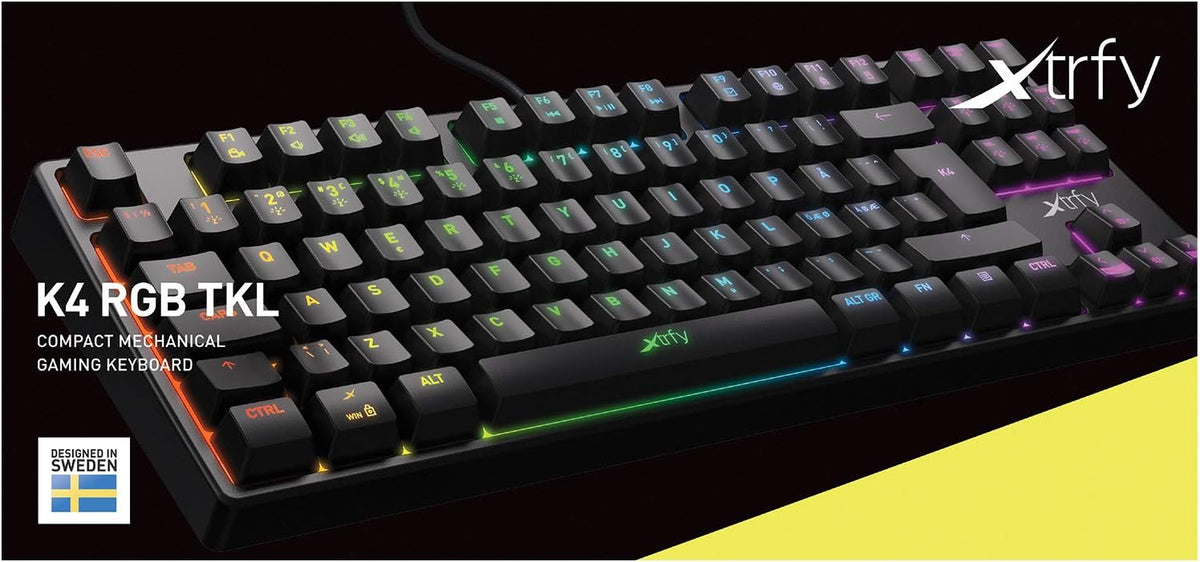 RGB Tenkeyless Mechanical Gaming Keyboard M618