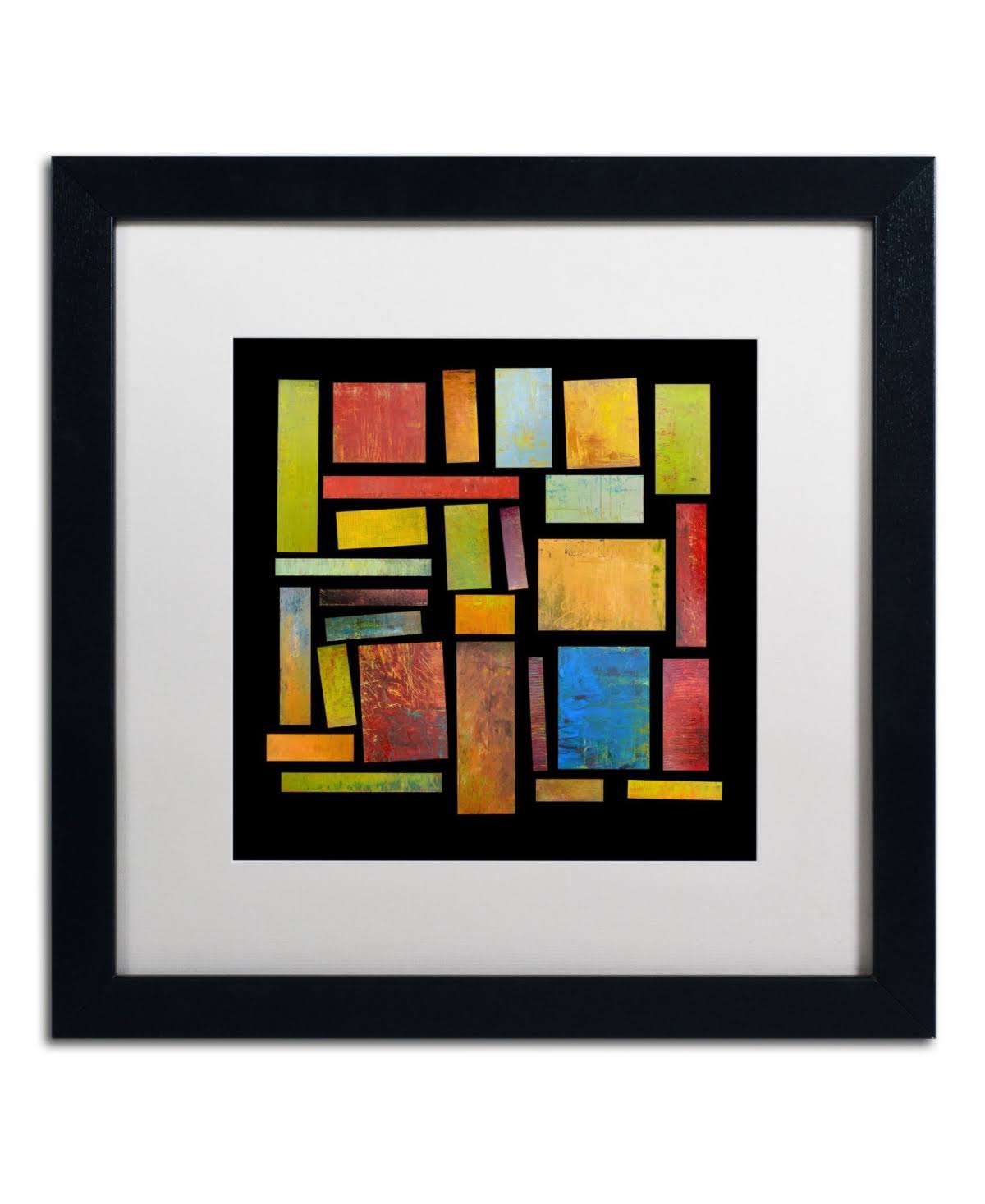 White Matte with Black Frame Art D781750