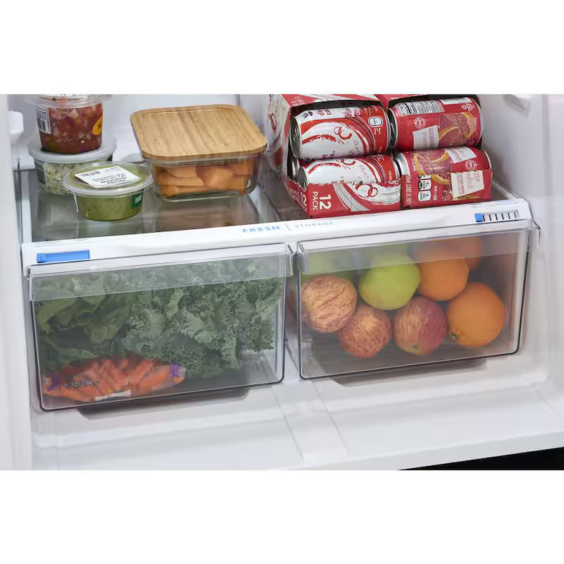 20 cu. ft. Freestanding Top Freezer Refrigerator in Stainless Steel G7743