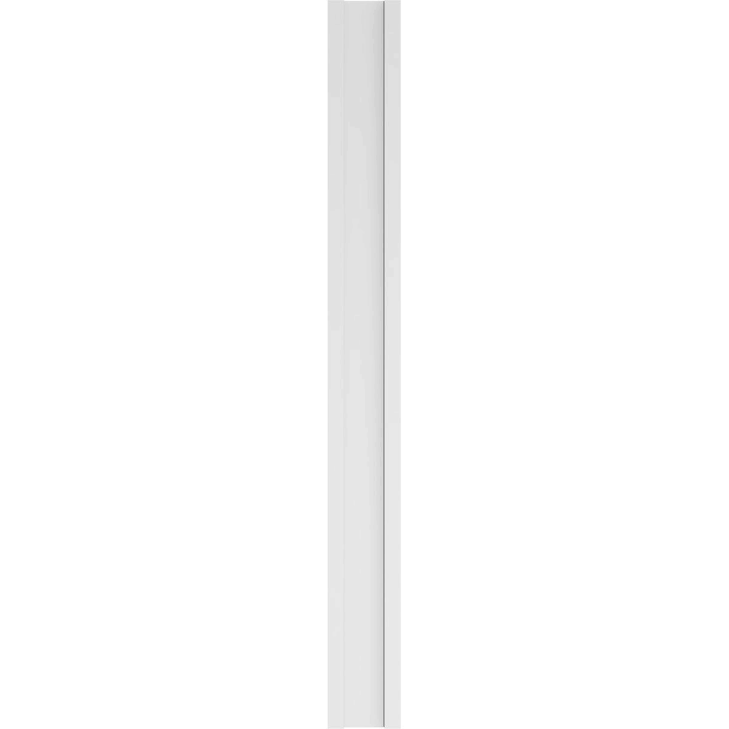 Two Equal Flat Panel PVC Pilaster with Standard Capital & Base (Pair) M176082