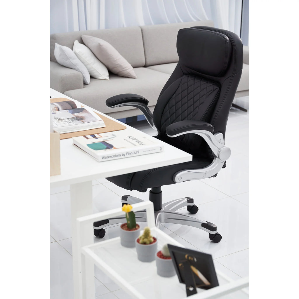 Ergonomic PU Leather Office Chair J4353