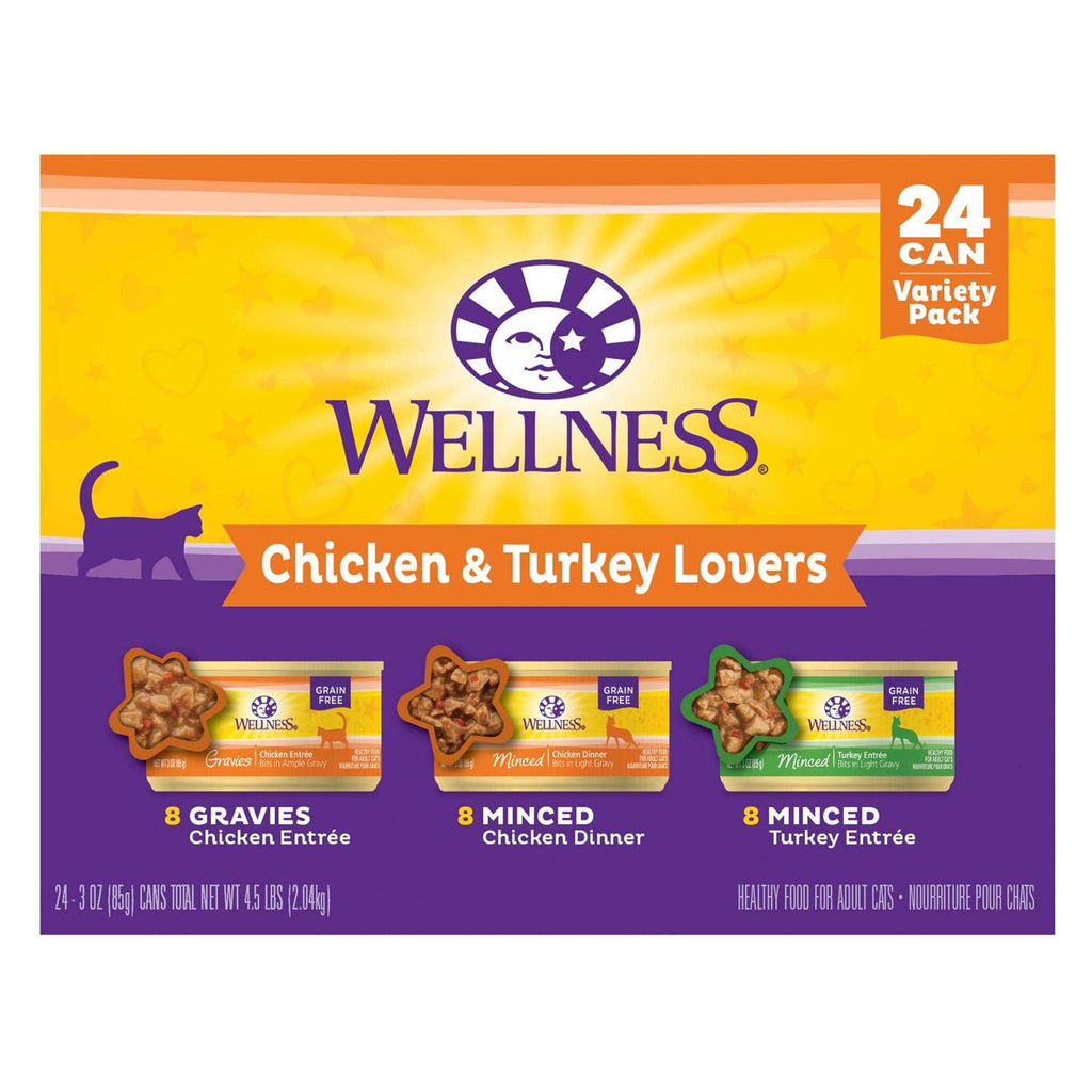 Chicken & Turkey Wet Adult Cat Food Variety Pack G8438