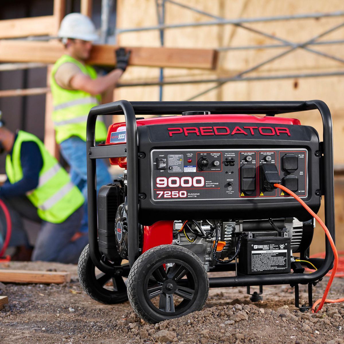 9000 Watt Gas-Powered Portable Generator W327019