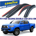Window Deflectors for Toyota Tacoma 2016-2022 Double Cab, 4pcs P481548