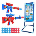 Shooting Game Toy with 2pk Air Guns, Target & 24 Foam Balls O30058