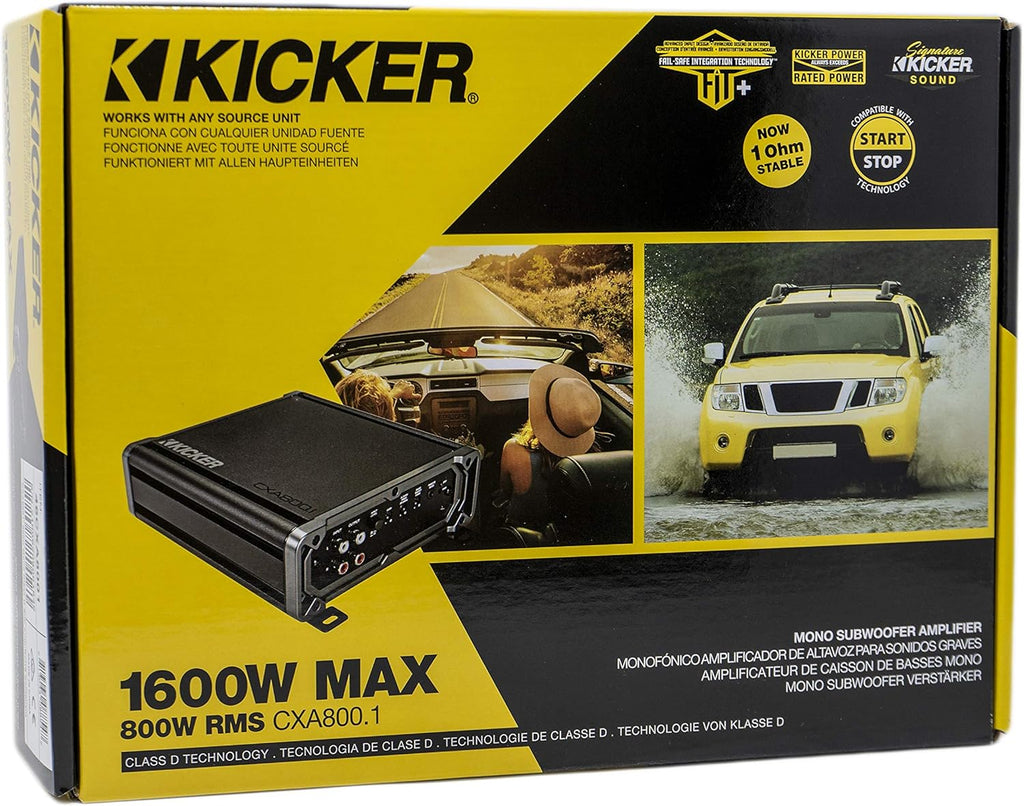 Mono 1600W Peak Car Audio Amplifier C849