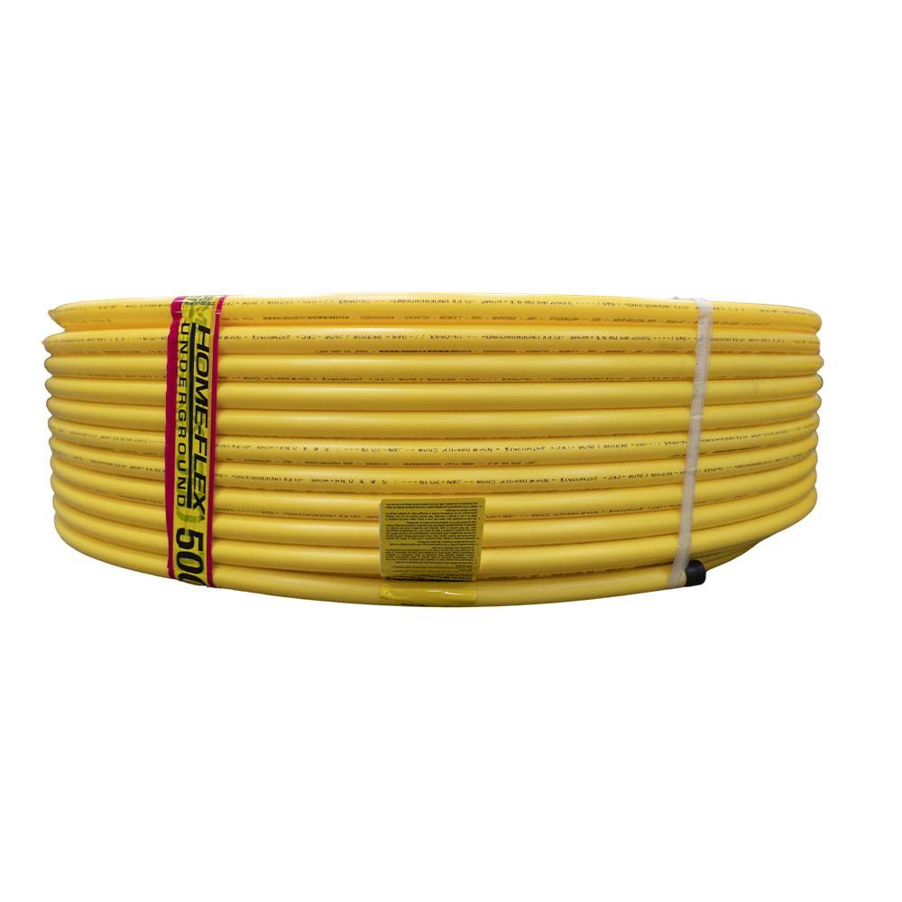 1/2 in. x 250 ft. Dr 9.3 Yellow Polyethylene GAS Pipe W819