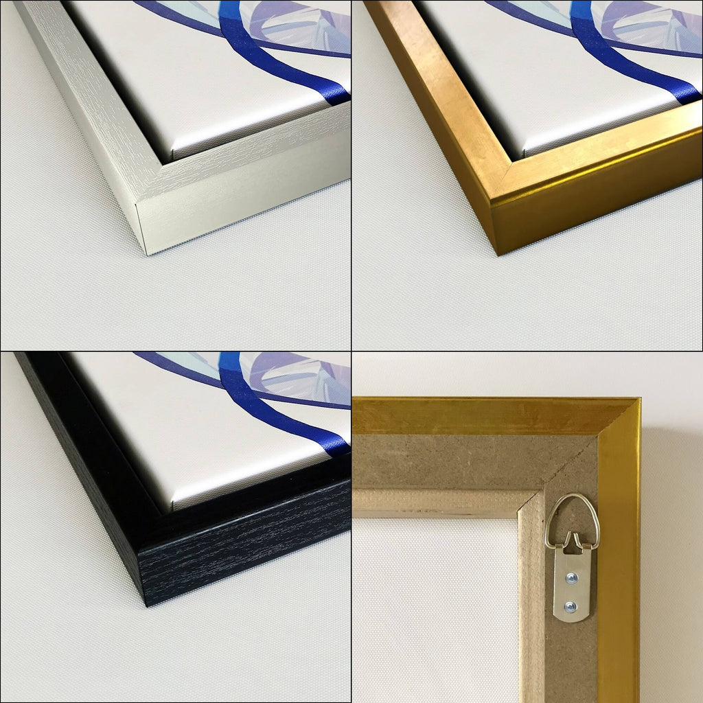 Black Framed Canvas A76288