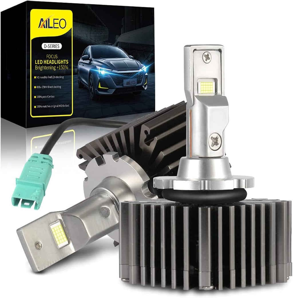 6000K White LED Headlight Bulb Conversion Kit Pack of 2 P63427
