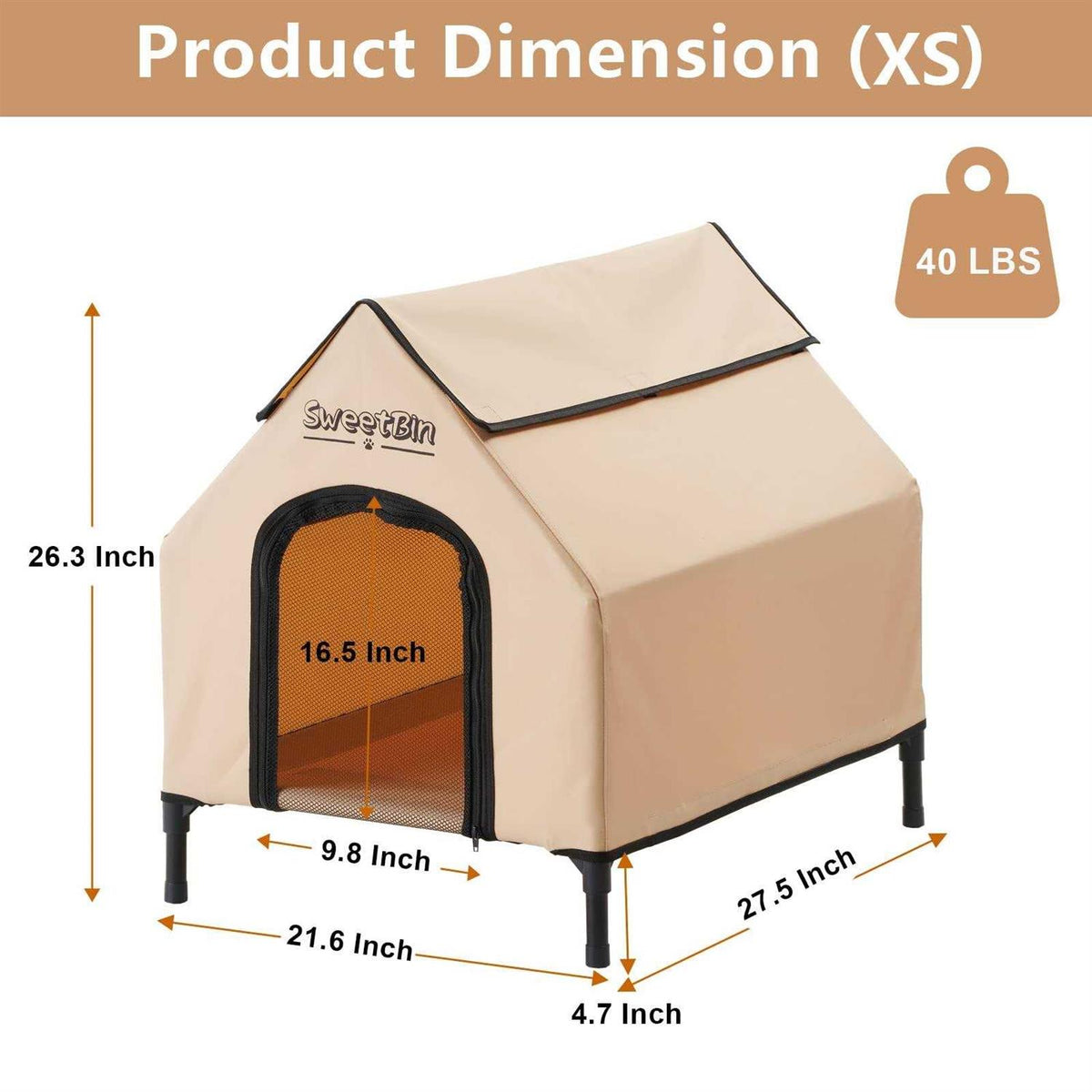 Dog Houses with Waterproof U667