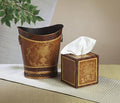 Wood Finish Iron Tissue Box Q54171