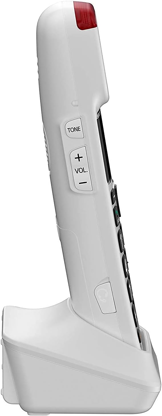 White DECT 6.0 Accessory Handset with Talking Caller ID R6372