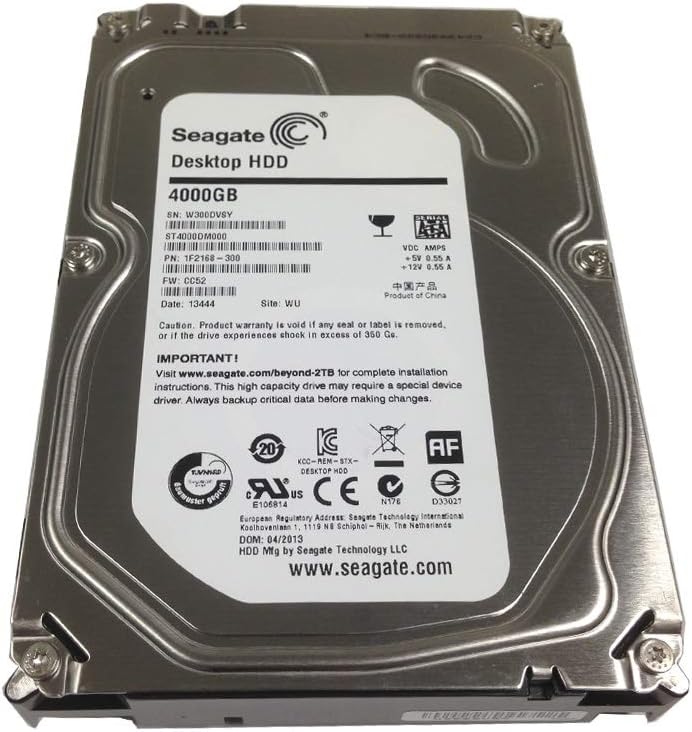 4TB 5900RPM 64MB Cache SATA 6.0Gb/s 3.5inch Hard Drive G322