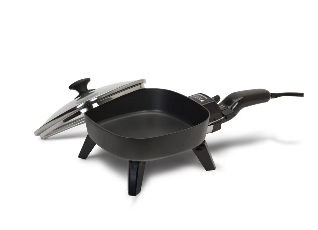 7" Electric Skillet with Glass Lid C822879