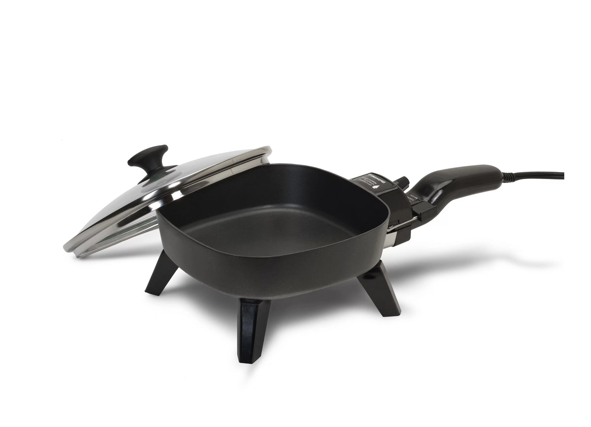 7" Electric Skillet with Glass Lid C822879