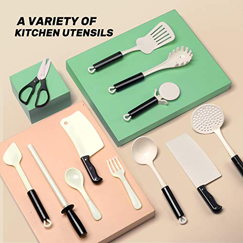 Play Kitchen Accessories Set with Pots and Pans and Electronic Induction Cooktop X229