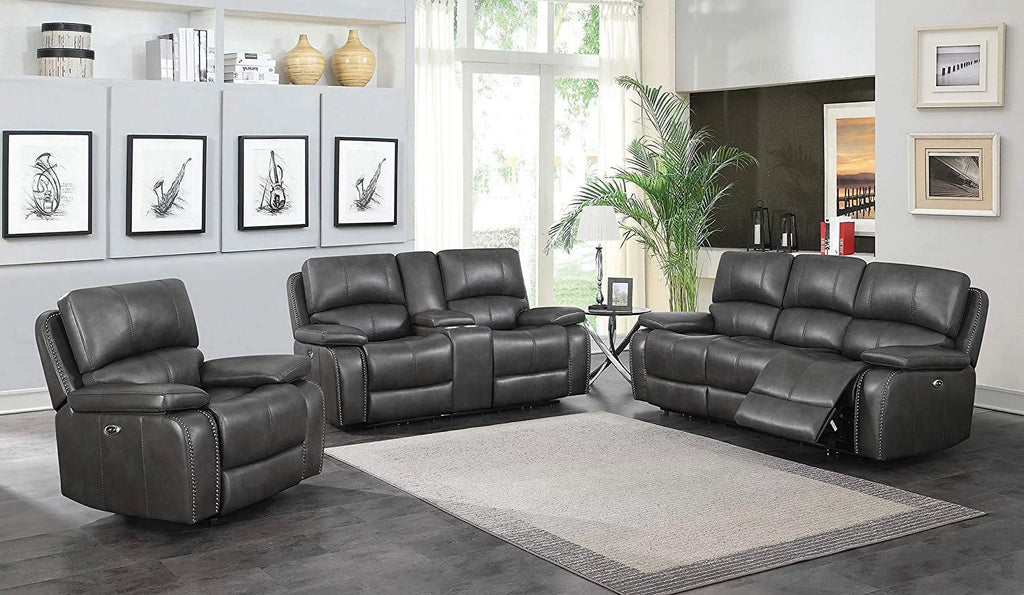 Charcoal Power Sofa R57466