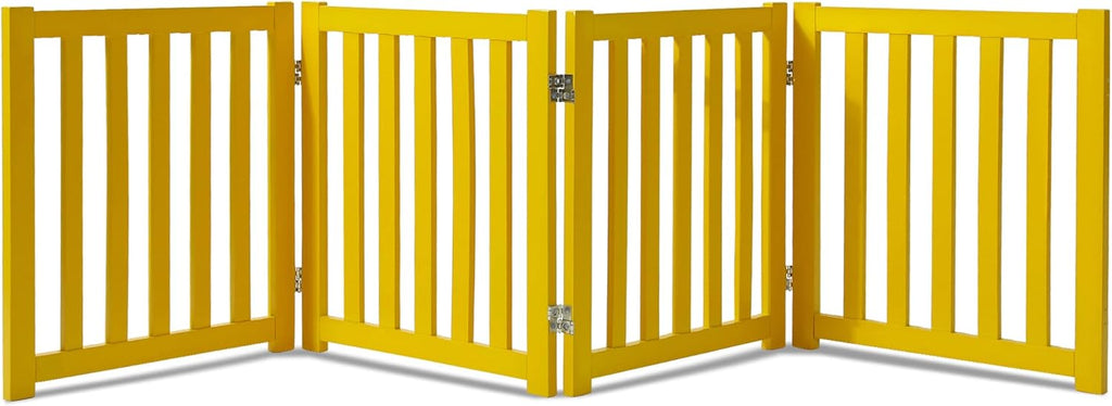 Oak Wood Foldable Pet Gate Y315