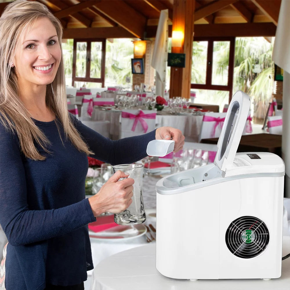 Compact Electric Ice Maker White R863750