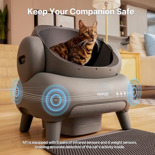 Open-Top Self Cleaning Automatic Cat Litter Box C823