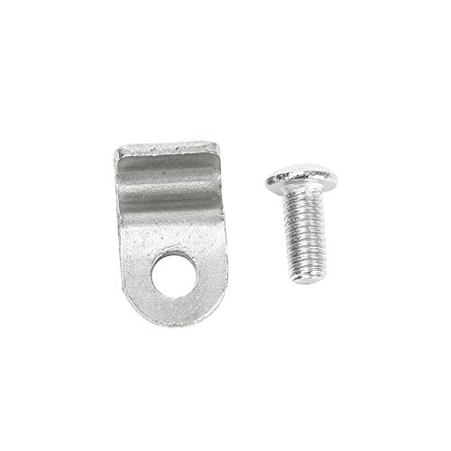 50pcs 3/16" Stainless Steel Brake Line Clamp & Screw T6112