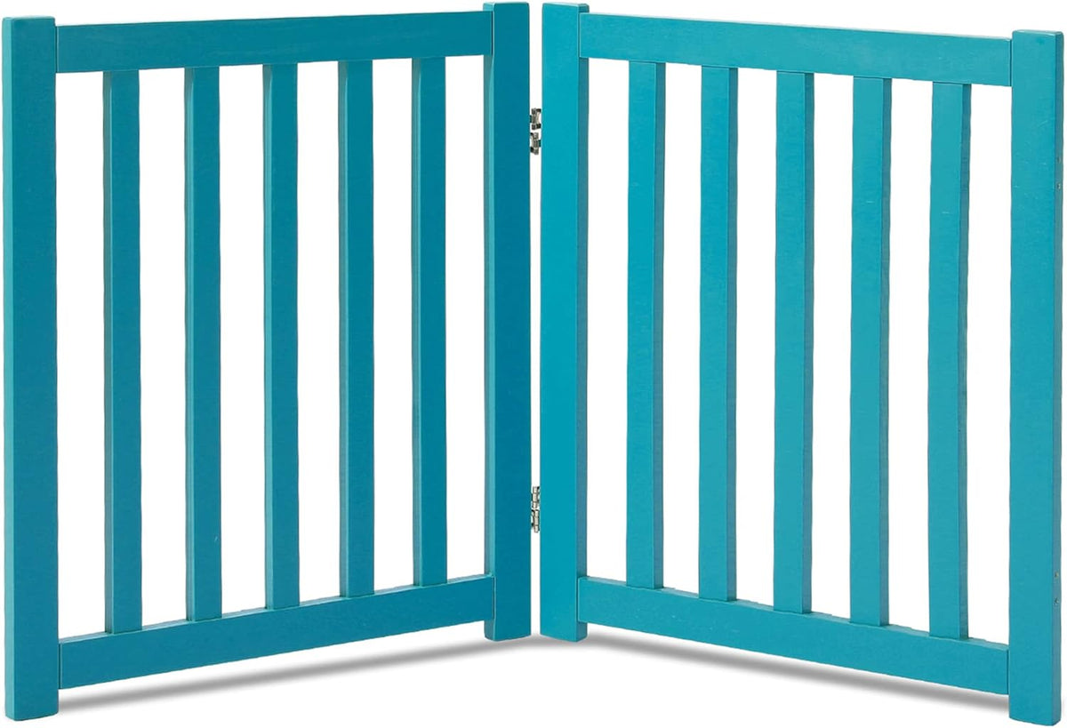 Oak Wood Foldable Pet Gate Y315