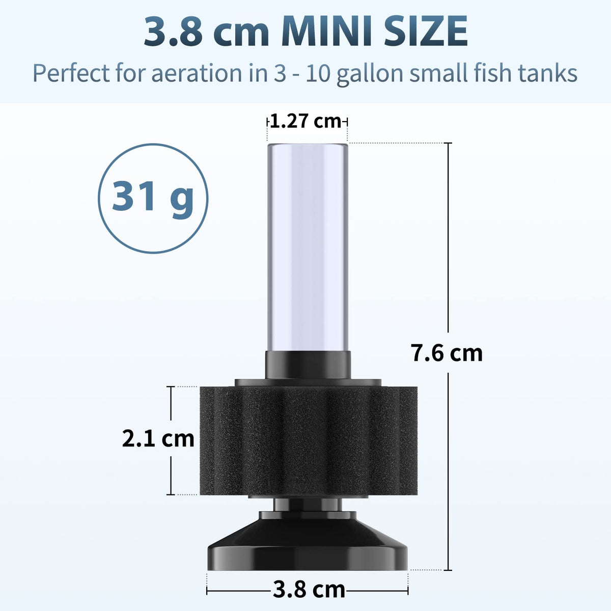 Aquarium Air Pump with Sponge Filter Kit J8262