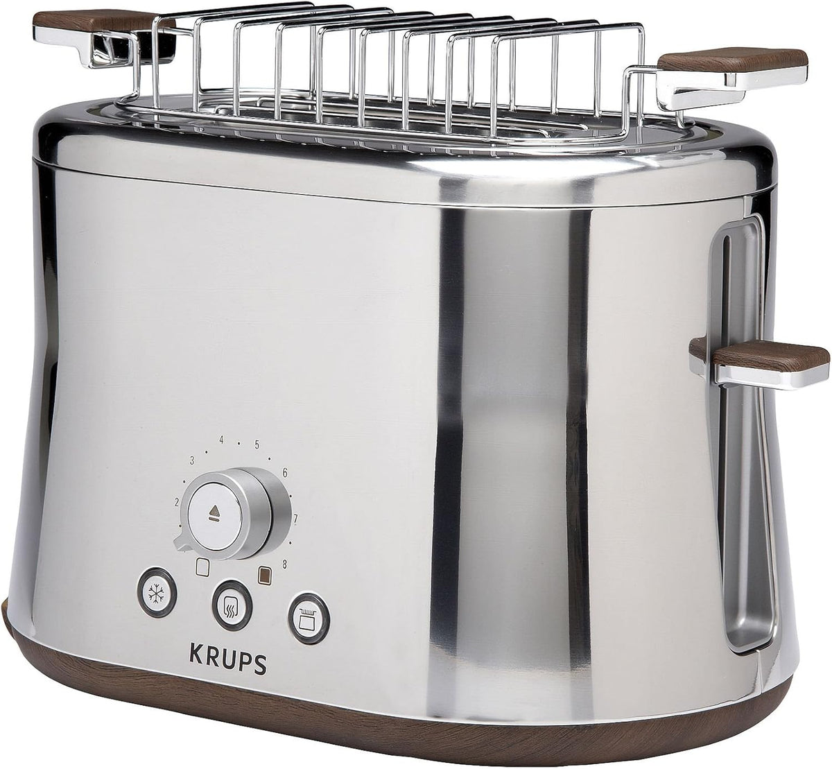 Silver 2-Slice Toaster with Stainless Steel Housing C453580