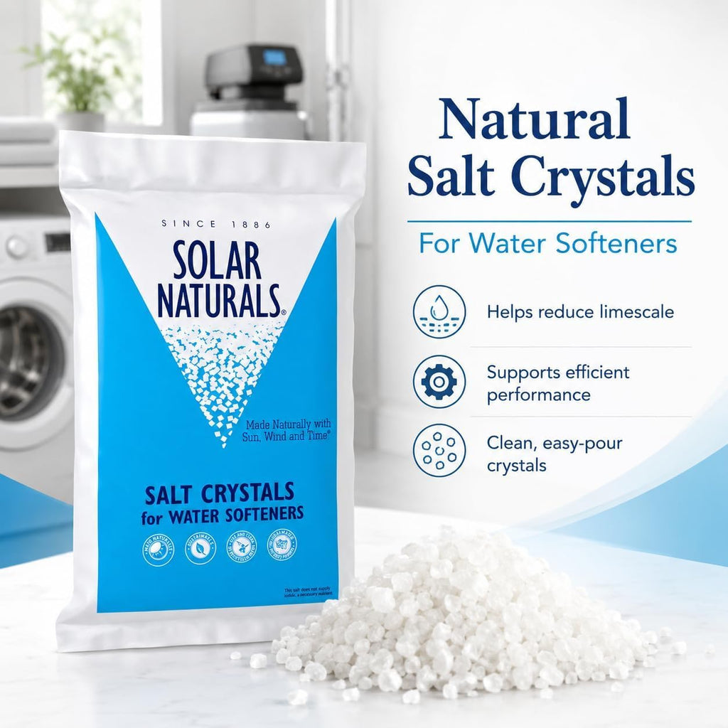 40 lb Natural Solar Salt Crystals L5451