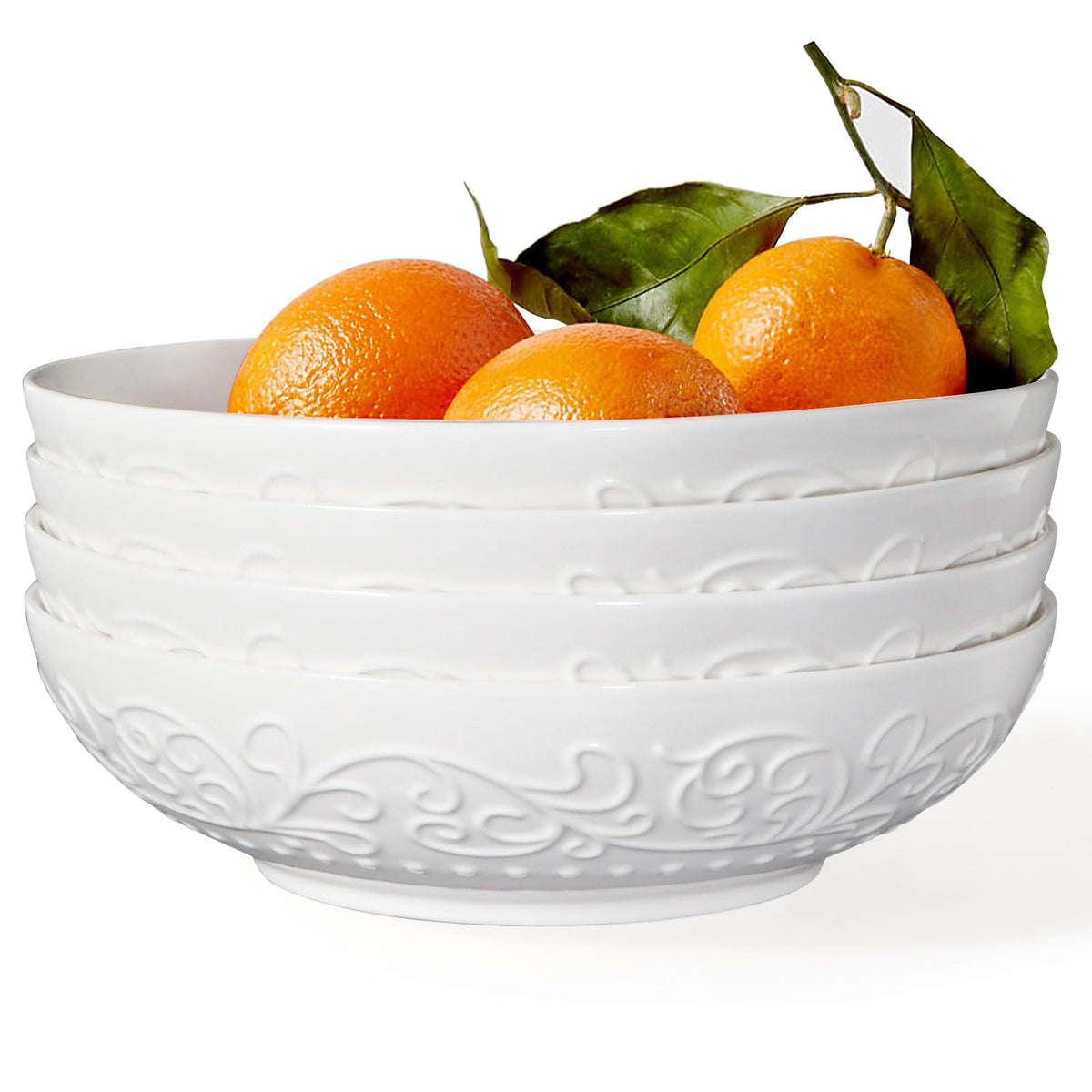 42oz Ceramic Ramen Bowl Set of 4 O148598